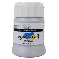 Daler Rowney Education System 3 Original Acrylic Paint 250ml Silve...