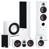 dali zensor 5 white 51 speaker package