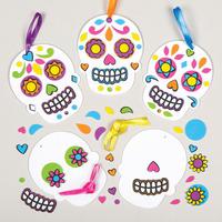 day of the dead mix match decoration kits pack of 6