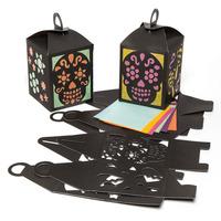 day of the dead lantern kits pack of 16