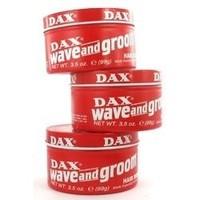 Dax Wax Red Wave And Groom - Triple Pack