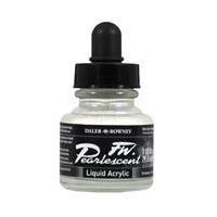 daler rowney pearlescent ink white pearl 295ml