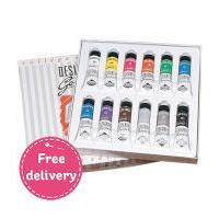 Daler Rowney Designers Gouache College Selection Set