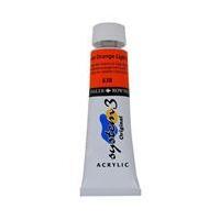 Daler Rowney System 3 Cadmium Orange Light Hue Acrylic Paint 75 ml