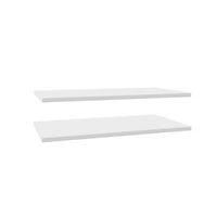 Darwin Modular White Narrow Shelves (L)712mm (D)18mm Pack of 2