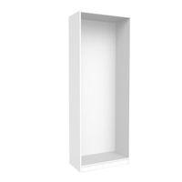 Darwin Modular White Midi Narrow Wardrobe (H)2004mm (W)750mm