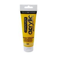 Daler Rowney Graduate Cadmium Yellow Acrylic Paint 120 ml