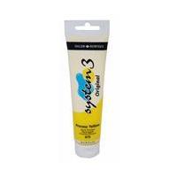 Daler Rowney System 3 Process Yellow Acrylic Paint 150 ml