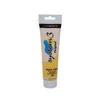 daler rowney system 3 naples yellow acrylic paint 150 ml