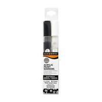 Daler Rowney Gold and Silver Simply Acrylic Paint Markers 2 Pack