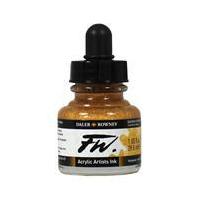 daler rowney fw artists acrylic ink 295 ml gold imit