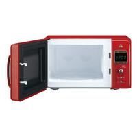 Daewoo KOR7LBKR Compact Retro Styled Microwave Oven in Red 20L 800W