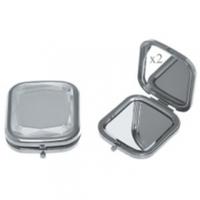 Danielle Clear Rectangle Jewel Compact Mirror