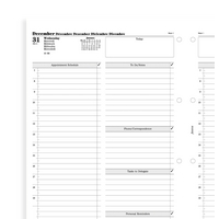 day per page business diary