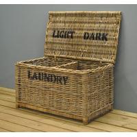 Dark and Light Laundry Chest by Garden Trading