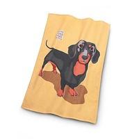 Dachshund Cotton Tea Towel