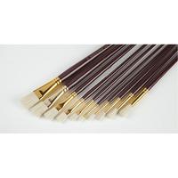 daler rowney economy artists bristle brush set