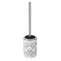 Damask series ceramic toilet brush