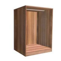 darwin modular walnut effect midi chest cabinet h1026mm w750mm