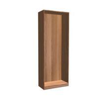 Darwin Modular Walnut Effect Midi Narrow Wardrobe (H)2004mm (W)750mm