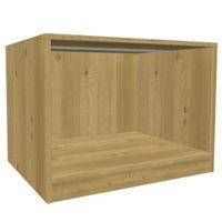 Darwin Modular Oak Effect Midi Bedside Cabinet (H)546mm (W)750mm