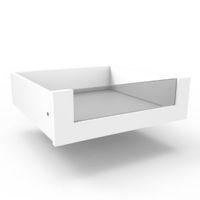 Darwin Modular White Glass Fronted Internal Drawer (H)158mm (W)690mm