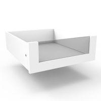 Darwin Modular White Glass Fronted Internal Drawer (H)158mm (W)440mm