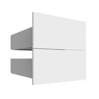 Darwin Modular White Drawer (H)237mm (W)500mm