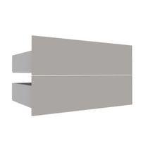 darwin modular grey midi drawer h237mm w750mm