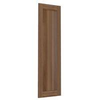 Darwin Modular Walnut Effect Shaker Wardrobe Door (H)1456mm (W)372mm