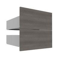 darwin modular grey drawer h240mm w500mm