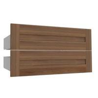 Darwin Modular Walnut Effect Midi Shaker Drawer (H)240mm (W)750mm