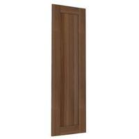 Darwin Modular Walnut Effect Shaker Wardrobe Door (H)1440mm (W)372mm