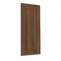 darwin modular walnut effect shaker chest cabinet door h958mm w372mm