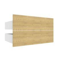 darwin modular oak effect midi drawer h240mm w750mm