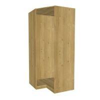 Darwin Modular Oak Effect Corner Wardrobe Cabinet (H)2004mm (W)998mm