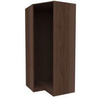 Darwin Modular Walnut Effect Corner Wardrobe Cabinet (H)2356mm (W)998mm