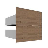 Darwin Modular Natural External Drawers (H)237mm (W)500mm