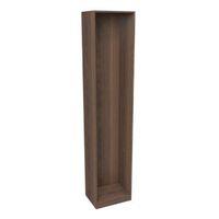 Darwin Modular Walnut Effect Tall Narrow Cabinet (H)2356mm (W)500mm