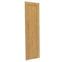 Darwin Modular Oak Effect Matt Tall Linen Door (H)1808 mm (W)497 mm