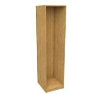 Darwin Modular Oak Effect Wardrobe Cabinet (H)2004mm (W)500mm