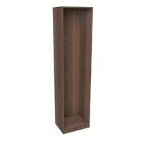 Darwin Modular Walnut Effect Narrow Cabinet (H)2004mm (W)500mm