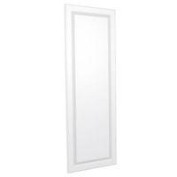 darwin modular white matt traditional linen door h1456 mm w497 mm