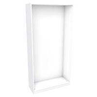 Darwin Modular White Narrow Cabinet (H)2004mm (W)1000mm