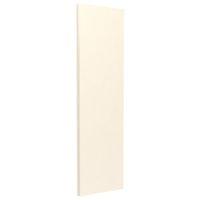Darwin Modular Cream Gloss Tall Linen Door with Integrated Handle (H)1808 mm (W)497 mm