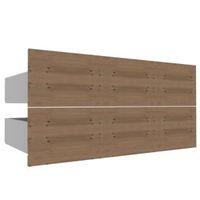 darwin modular oak effect external drawers w 1000mm d 514mm pack of 2