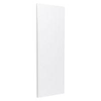 Darwin Modular White Gloss Linen Door with Integrated Handle (H)1456 mm (W)497 mm