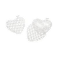 Darice 7 Count Plastic Canvas Hearts