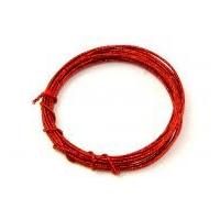 Darice 20 Gauge Glitter Craft Wire 2.7m Red