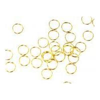 Darice Brass Jump Ring Jewellery Findings Gold